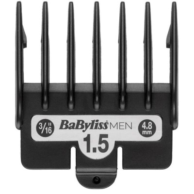 Машинка для стриження Babyliss, мережа+акум., вібраційний мотор, насадок-10, кейс, чохол, гребінець у компл., сталь, сірий (E996 Машинка для стриження Babyliss, мережа+акум., вібраційний мотор, насадок-10, кейс, чохол, гребінець у компл., сталь, сірий (E996