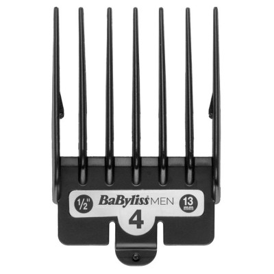 Машинка для стриження Babyliss, мережа+акум., вібраційний мотор, насадок-10, кейс, чохол, гребінець у компл., сталь, сірий (E996 Машинка для стриження Babyliss, мережа+акум., вібраційний мотор, насадок-10, кейс, чохол, гребінець у компл., сталь, сірий (E996