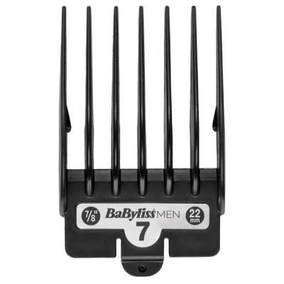 Машинка для стриження Babyliss, мережа+акум., вібраційний мотор, насадок-10, кейс, чохол, гребінець у компл., сталь, сірий (E996 Машинка для стриження Babyliss, мережа+акум., вібраційний мотор, насадок-10, кейс, чохол, гребінець у компл., сталь, сірий (E996