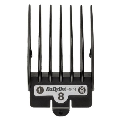 Машинка для стриження Babyliss, мережа+акум., вібраційний мотор, насадок-10, кейс, чохол, гребінець у компл., сталь, сірий (E996 Машинка для стриження Babyliss, мережа+акум., вібраційний мотор, насадок-10, кейс, чохол, гребінець у компл., сталь, сірий (E996