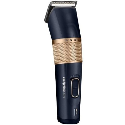 Машинка для стриження Babyliss, мережа+акум., вібраційний мотор, насадок-8, кейс, титан.напил., синій (E986E) Машинка для стриження Babyliss, мережа+акум., вібраційний мотор, насадок-8, кейс, титан.напил., синій (E986E)