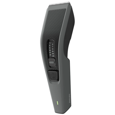 Машинка для стриження Philips Series 3000, акум., роторний мотор, насадок-2, сталь, чорно-сірий (HC3525/15) Машинка для стриження Philips Series 3000, акум., роторний мотор, насадок-2, сталь, чорно-сірий (HC3525/15)