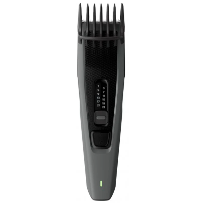 Машинка для стриження Philips Series 3000, акум., роторний мотор, насадок-2, сталь, чорно-сірий (HC3525/15) Машинка для стриження Philips Series 3000, акум., роторний мотор, насадок-2, сталь, чорно-сірий (HC3525/15)