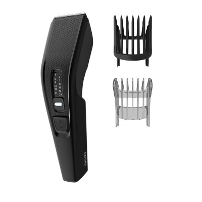 Машинка для стриження Philips Series 3000, від мережі, роторний мотор, насадок-2, сталь, чорний (HC3510/15) Машинка для стриження Philips Series 3000, від мережі, роторний мотор, насадок-2, сталь, чорний (HC3510/15)