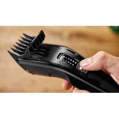 Машинка для стриження Philips Series 3000, від мережі, роторний мотор, насадок-2, сталь, чорний (HC3510/15) Машинка для стриження Philips Series 3000, від мережі, роторний мотор, насадок-2, сталь, чорний (HC3510/15)