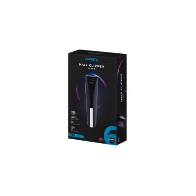 Машинка для стрижки Ardesto HC-Y20-B, мережа+акум., насадок-2, сталь, чорний