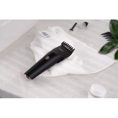 Машинка для стрижки Ardesto HC-Y22-B, мережа+акум., насадок-1, сталь+кераміка, чорний Машинка для стрижки Ardesto HC-Y22-B, мережа+акум., насадок-1, сталь+кераміка, чорний