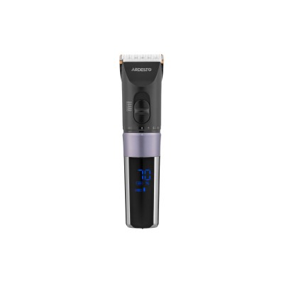 Машинка для стрижки Ardesto HC-Y40-DBS, мережа+акум., насадок-4, титан. напил + кераміка, чорний Машинка для стрижки Ardesto HC-Y40-DBS, мережа+акум., насадок-4, титан. напил + кераміка, чорний