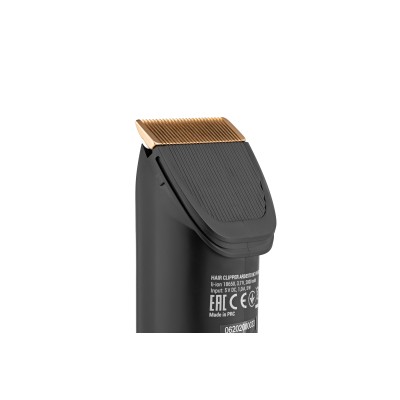 Машинка для стрижки Ardesto HC-Y40-DBS, мережа+акум., насадок-4, титан. напил + кераміка, чорний Машинка для стрижки Ardesto HC-Y40-DBS, мережа+акум., насадок-4, титан. напил + кераміка, чорний