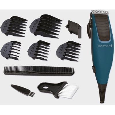 Машинка для стрижки Remington Apprentice, від мережі, роторний мотор, насадок-5, титан.напил., синій (HC5020) Машинка для стрижки Remington Apprentice, від мережі, роторний мотор, насадок-5, титан.напил., синій (HC5020)
