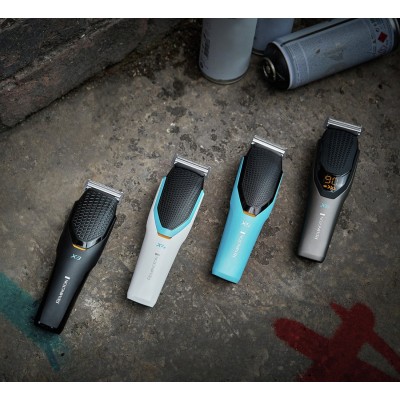 Машинка для стрижки Remington Power X Series X5, мережа+акум., роторний мотор, насадок-4, сталь, чорно-бірюзовий (HC5000) Машинка для стрижки Remington Power X Series X5, мережа+акум., роторний мотор, насадок-4, сталь, чорно-бірюзовий (HC5000)