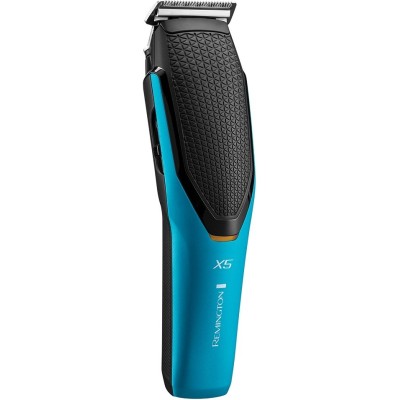 Машинка для стрижки Remington Power X Series X5, мережа+акум., роторний мотор, насадок-4, сталь, чорно-бірюзовий (HC5000) Машинка для стрижки Remington Power X Series X5, мережа+акум., роторний мотор, насадок-4, сталь, чорно-бірюзовий (HC5000)