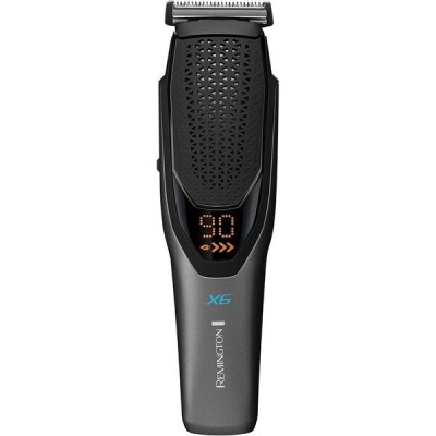 Машинка для стрижки Remington Power X Series X6, мережа+акум., насадок-4, сталь, чорно-сірий (HC6000) Машинка для стрижки Remington Power X Series X6, мережа+акум., насадок-4, сталь, чорно-сірий (HC6000)