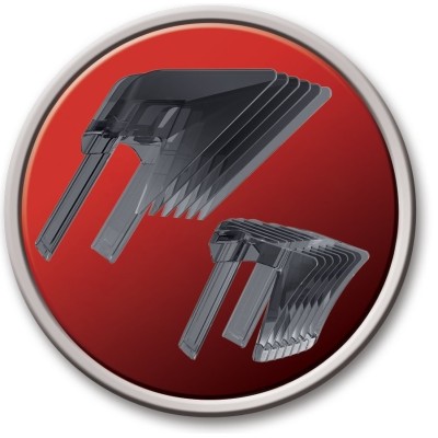 Машинка для стрижки Remington Pro Power Precision Steel, мережа+акум., роторний мотор, насадок-2, сталь, чорний (HC7110) Машинка для стрижки Remington Pro Power Precision Steel, мережа+акум., роторний мотор, насадок-2, сталь, чорний (HC7110)