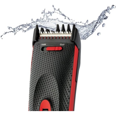 Машинка для стрижки Remington The Works, ААх2 в комплекті, насадок-2, для носа та вух, сталь, чорно-червоний (HC905) Машинка для стрижки Remington The Works, ААх2 в комплекті, насадок-2, для носа та вух, сталь, чорно-червоний (HC905)