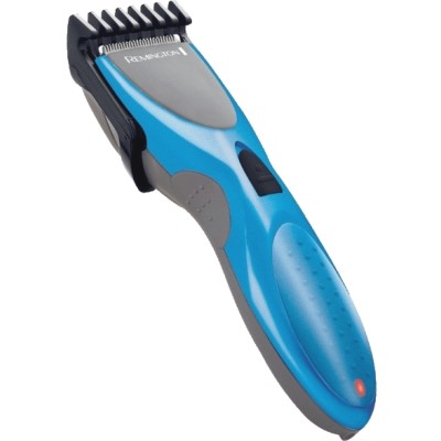 Машинка для стрижки Remington Titianium, мережа+акум., насадок-2, кейс,ножиці, гребінець в компл, титан.напил., синій (HC335) Машинка для стрижки Remington Titianium, мережа+акум., насадок-2, кейс,ножиці, гребінець в компл, титан.напил., синій (HC335)