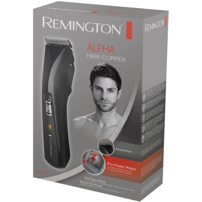 Машинка для стрижки Remington, мережа+акум., Pro Power мотор, сталь, чорний (HC5150) Машинка для стрижки Remington, мережа+акум., Pro Power мотор, сталь, чорний (HC5150)