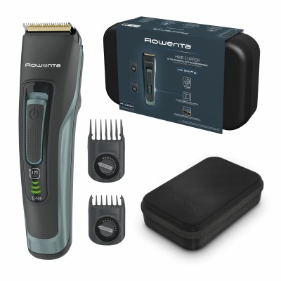 Машинка для стрижки Rowenta Advancer, для бороди, вусів, голови, мережа+акум., роторний мотор, насадок-2, кейс, титан.напил., те Машинка для стрижки Rowenta Advancer, для бороди, вусів, голови, мережа+акум., роторний мотор, насадок-2, кейс, титан.напил., те