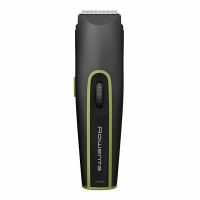 Машинка для стрижки Rowenta Nomad Sport Collection, акум., роторний мотор, насадок-2, кейс, сталь, чорно-зелений (TN1409F0)