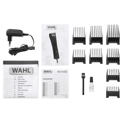 Машинка для стрижки WAHL Hybrid Clipper, від мережі, вібраційний мотор, насадок-8, сталь, чорний (09699-1016) Машинка для стрижки WAHL Hybrid Clipper, від мережі, вібраційний мотор, насадок-8, сталь, чорний (09699-1016)