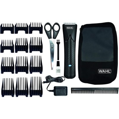 Машинка для стрижки WAHL Li EU black, акум., роторний мотор, насадок-12, кейс,ножиці, гребінець в компл, сталь, чорний (1661.046 Машинка для стрижки WAHL Li EU black, акум., роторний мотор, насадок-12, кейс,ножиці, гребінець в компл, сталь, чорний (1661.046