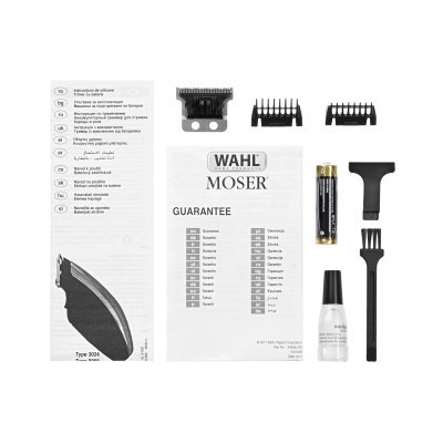 Машинка для стрижки тварин WAHL Pocket Pro Deluxe, ААx2, в комплекті, насадок-2, сталь, чорно-сріблястий (09962-2016) Машинка для стрижки тварин WAHL Pocket Pro Deluxe, ААx2, в комплекті, насадок-2, сталь, чорно-сріблястий (09962-2016)