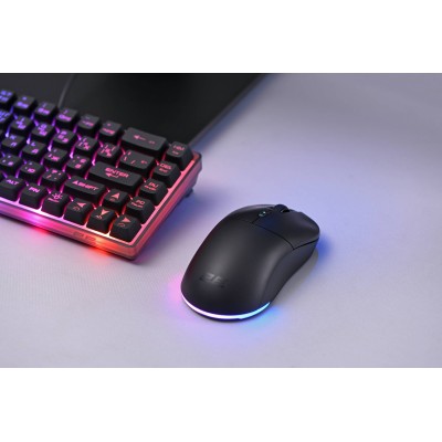 Миша 2E GAMING HyperDrive Lite WL, RGB, USB-A/WL, чорний (2E-MGHDL-WL-BK) Миша 2E GAMING HyperDrive Lite WL, RGB, USB-A/WL, чорний (2E-MGHDL-WL-BK)