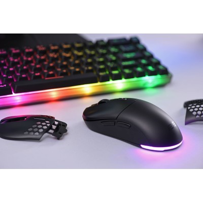 Миша 2E GAMING HyperDrive Lite WL, RGB, USB-A/WL, чорний (2E-MGHDL-WL-BK) Миша 2E GAMING HyperDrive Lite WL, RGB, USB-A/WL, чорний (2E-MGHDL-WL-BK)