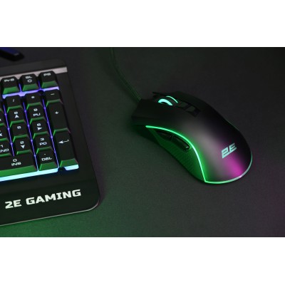 Миша 2E GAMING MG340, RGB, USB-A, чорний (2E-MG340UB) Миша 2E GAMING MG340, RGB, USB-A, чорний (2E-MG340UB)