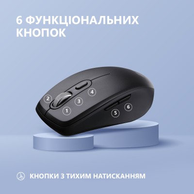 Миша 2E MF225 Silent, WL/BT, чорний (2E-MF225WBK) Миша 2E MF225 Silent, WL/BT, чорний (2E-MF225WBK)
