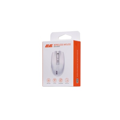 Миша 2E MF270 Rechargeable, White LED, WL, білий (2E-MF270WWH) Миша 2E MF270 Rechargeable, White LED, WL, білий (2E-MF270WWH)