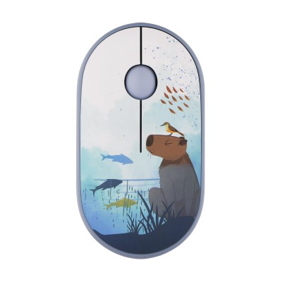 Миша 2E MF300 CAPYBARA:SWIM Silent WL BT, синій (2E-MF300WCAPIBARABL) Миша 2E MF300 CAPYBARA:SWIM Silent WL BT, синій (2E-MF300WCAPIBARABL)