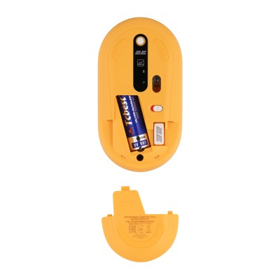 Миша 2E MF300 FLORA:POPPY Silent WL BT, жовтий (2E-MF300WFLORAYW) Миша 2E MF300 FLORA:POPPY Silent WL BT, жовтий (2E-MF300WFLORAYW)
