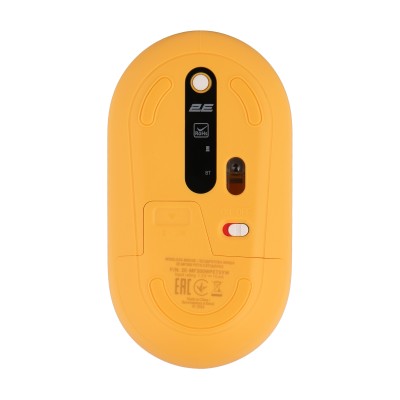 Миша 2E MF300 PETS:CATS&DOGS Silent WL BT, жовтий (2E-MF300WPETSYW) Миша 2E MF300 PETS:CATS&DOGS Silent WL BT, жовтий (2E-MF300WPETSYW)