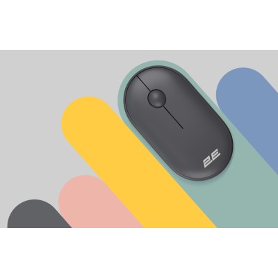 Миша 2E MF300 Silent, WL/BT, графітово-чорний (2E-MF300WBK) Миша 2E MF300 Silent, WL/BT, графітово-чорний (2E-MF300WBK)