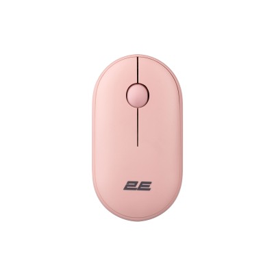 Миша 2E MF300 Silent, WL/BT, рожевий (2E-MF300WPN) Миша 2E MF300 Silent, WL/BT, рожевий (2E-MF300WPN)