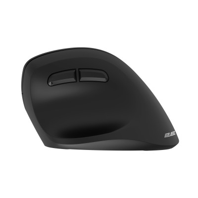 Миша 2E MF325 Silent, WL/BT, вертикальна, чорний (2E-MF325WBK) Миша 2E MF325 Silent, WL/BT, вертикальна, чорний (2E-MF325WBK)