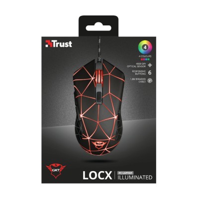 Миша GXT 133 Lock, USB-A, чорний (22988_TRUST) Миша GXT 133 Lock, USB-A, чорний (22988_TRUST)