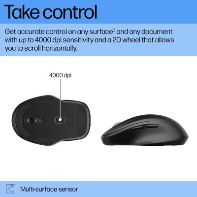 Миша HP 510 Ultra-Fast Rechargeable, WL, чорний (9C2F6AA) Миша HP 510 Ultra-Fast Rechargeable, WL, чорний (9C2F6AA)