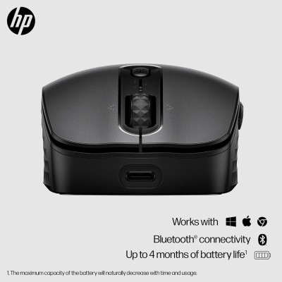 Миша HP 690 Rechargeable, BT, чорний (7M1D4AA) Миша HP 690 Rechargeable, BT, чорний (7M1D4AA)