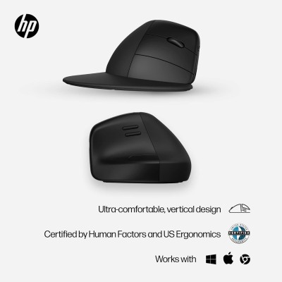 Миша HP 920 Ergonomic Vertical, WL/BT, чорний (6H1A4AA) Миша HP 920 Ergonomic Vertical, WL/BT, чорний (6H1A4AA)