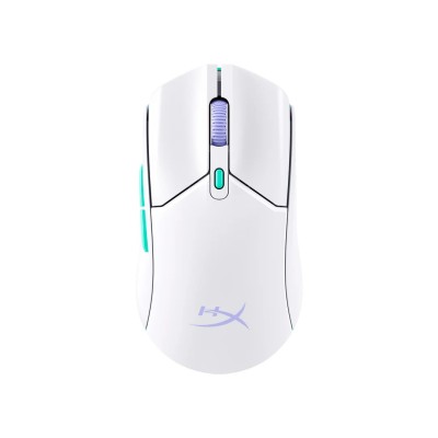 Миша HyperX Pulsefire Haste 2 Core, RGB, WL/BT, білий (8R2E7AA) Миша HyperX Pulsefire Haste 2 Core, RGB, WL/BT, білий (8R2E7AA)