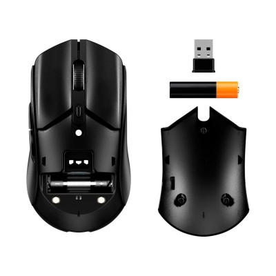 Миша HyperX Pulsefire Haste 2 Core, RGB, WL/BT, чорний (8R2E6AA) Миша HyperX Pulsefire Haste 2 Core, RGB, WL/BT, чорний (8R2E6AA)