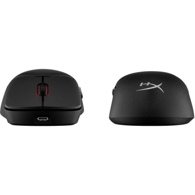 Миша HyperX Pulsefire SAGA PRO, RGB, USB-A/WL/BT, чорний (A2PB2AA) Миша HyperX Pulsefire SAGA PRO, RGB, USB-A/WL/BT, чорний (A2PB2AA)