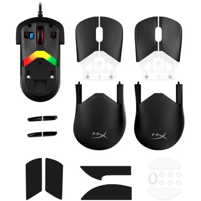 Миша HyperX Pulsefire SAGA, RGB, USB-A, чорний (A2PB3AA) Миша HyperX Pulsefire SAGA, RGB, USB-A, чорний (A2PB3AA)