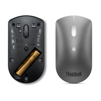 Миша Lenovo ThinkBook Silent, BT, сірий (4Y50X88824)