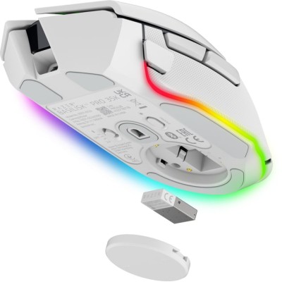 Миша Razer Basilisk V3 Pro 35K, RGB, USB-A/WL/BT, білий (RZ01-05240200-R3G1) Миша Razer Basilisk V3 Pro 35K, RGB, USB-A/WL/BT, білий (RZ01-05240200-R3G1)