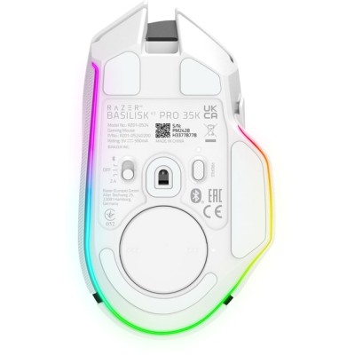 Миша Razer Basilisk V3 Pro 35K, RGB, USB-A/WL/BT, білий (RZ01-05240200-R3G1) Миша Razer Basilisk V3 Pro 35K, RGB, USB-A/WL/BT, білий (RZ01-05240200-R3G1)