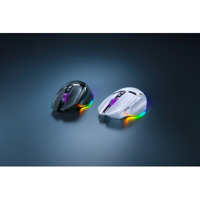 Миша Razer Basilisk V3 Pro, RGB, USB-A/WL/BT, білий (RZ01-04620200-R3G1) Миша Razer Basilisk V3 Pro, RGB, USB-A/WL/BT, білий (RZ01-04620200-R3G1)