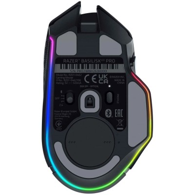Миша Razer Basilisk V3 Pro, RGB, USB-A/WL/BT, чорний (RZ01-04620100-R3G1) Миша Razer Basilisk V3 Pro, RGB, USB-A/WL/BT, чорний (RZ01-04620100-R3G1)
